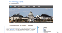 Desktop Screenshot of koebenhavnerguiden.dk